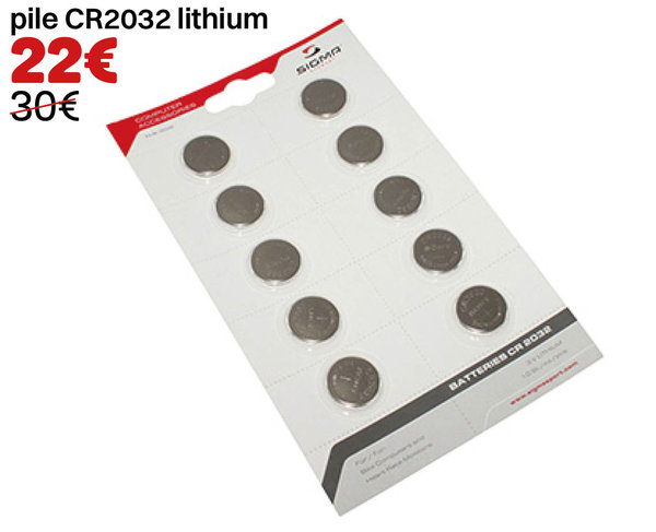 Pile CR2032 Lithium