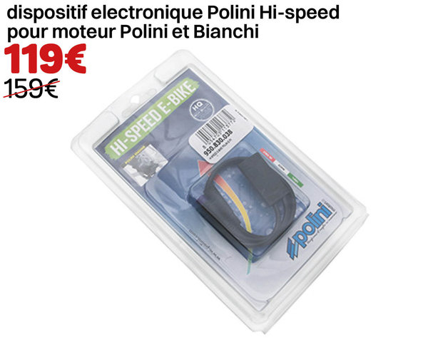 dispositif electronique Polini Hi-speed pour moteur Polini et Bianchi