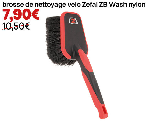 brosse de nettoyage velo Zefal ZB Wash nylon