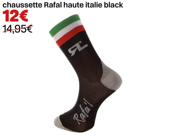 chaussette Rafal haute italie black