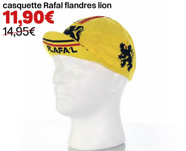 casquette Rafal flandres lion
