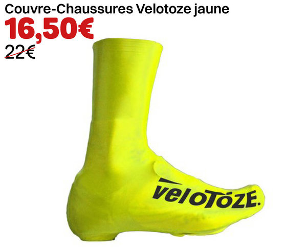 Couvre-Chaussures Velotoze jaune