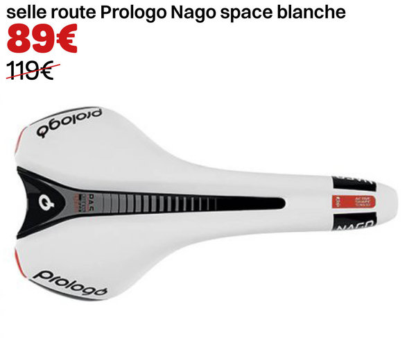 selle route Prologo Nago space2.0 blanche